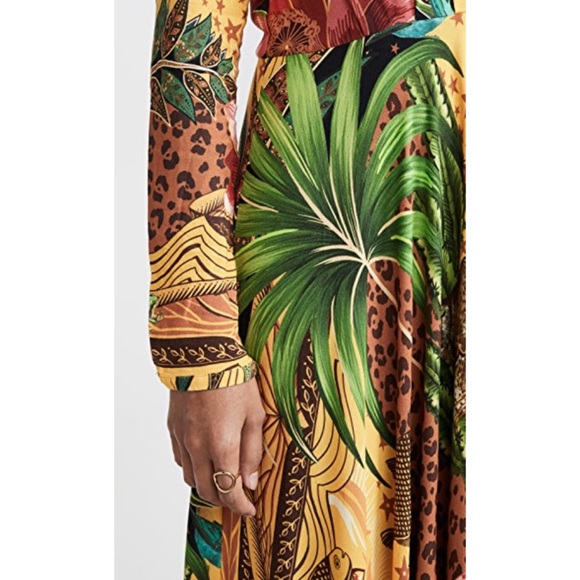 NWT FARM Rio Tropical Dreams Maxi dress - Picture 3 of 14